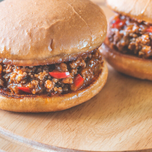 Sweet Pepper Sloppy Joes