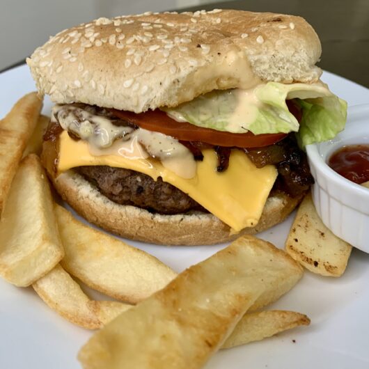 Juicy Stovetop Cheeseburgers