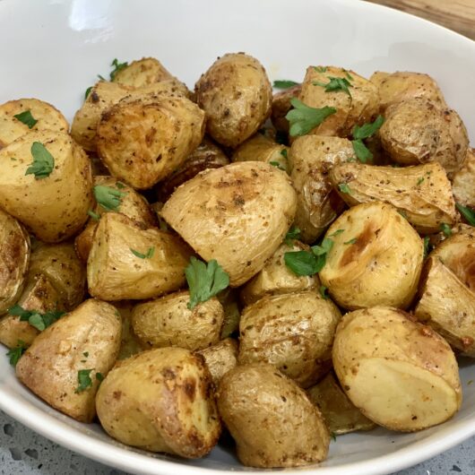Easy Oven Roasted Potatoes