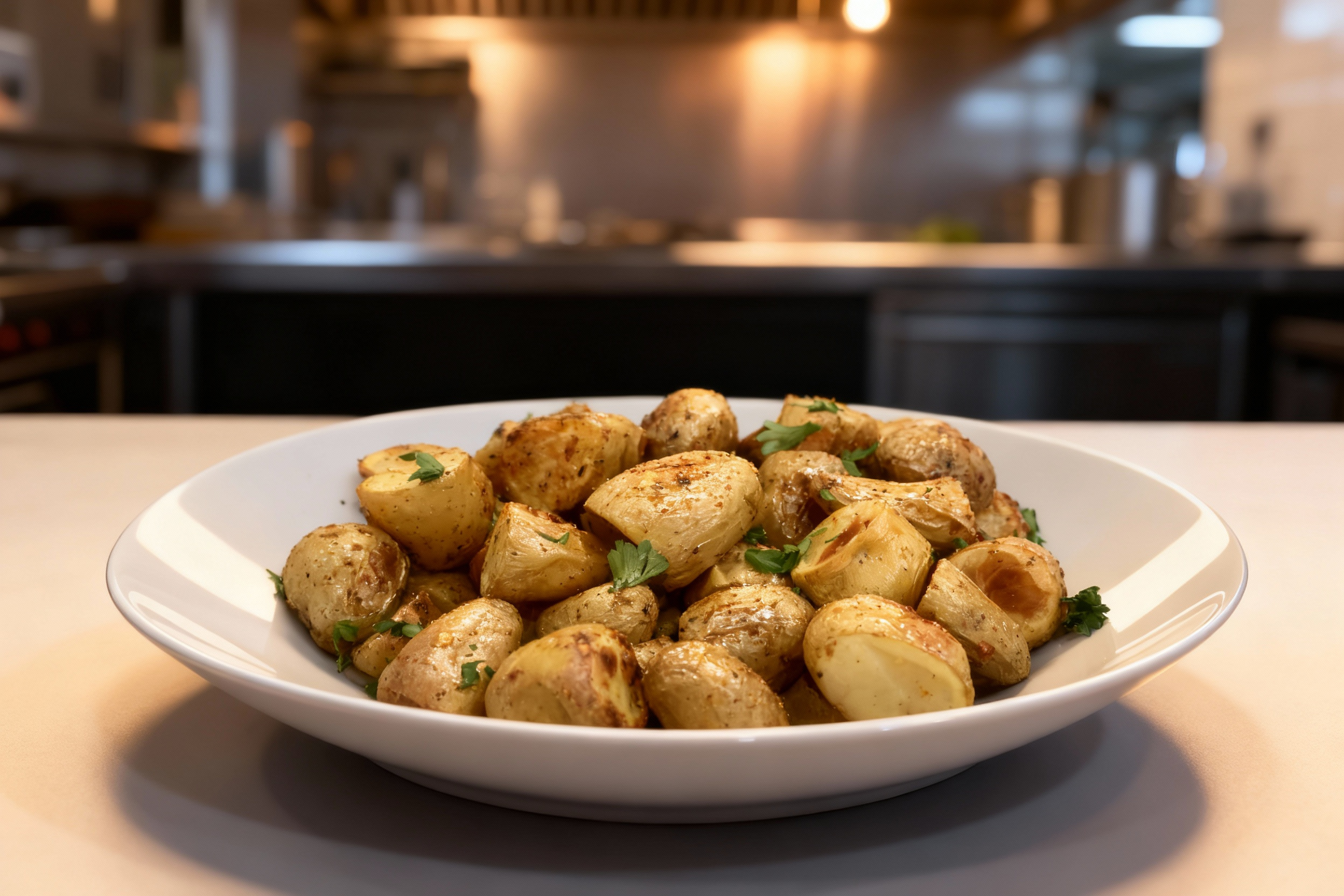 Easy Oven Roasted Potatoes
