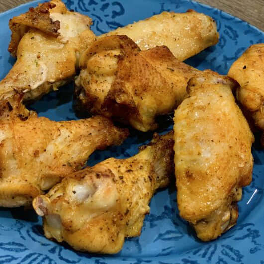 Air Fryer Dry Rub Party Wings