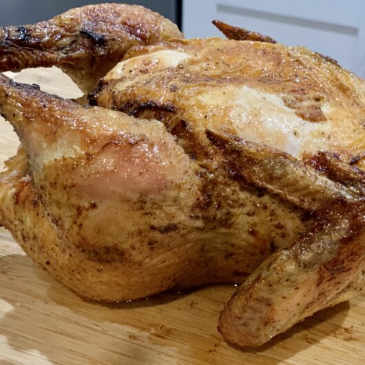 Air Fryer Rotisserie-Style Chicken