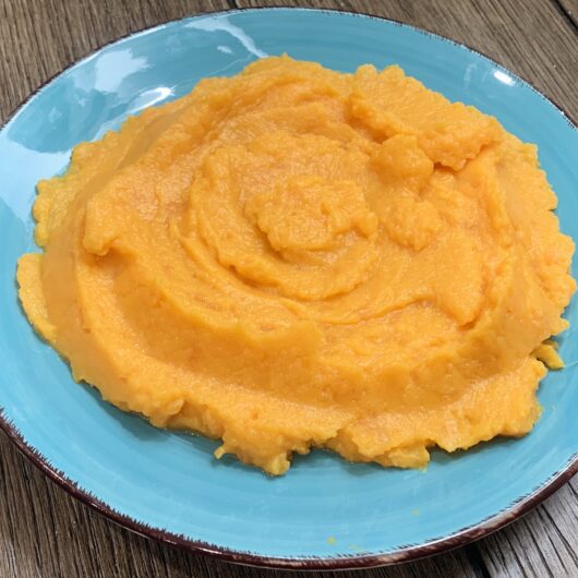 Sweet and Savory Mashed Sweet Potatoes