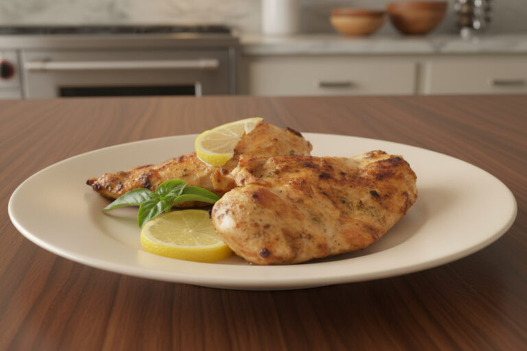 Pan-Seared Lemon Butter Chicken