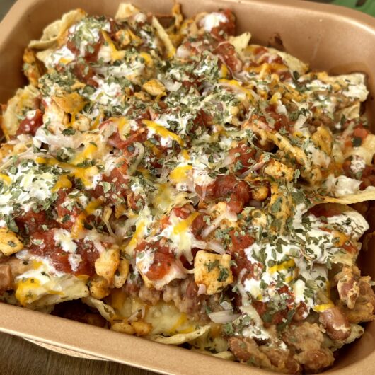 Loaded Chicken Nachos