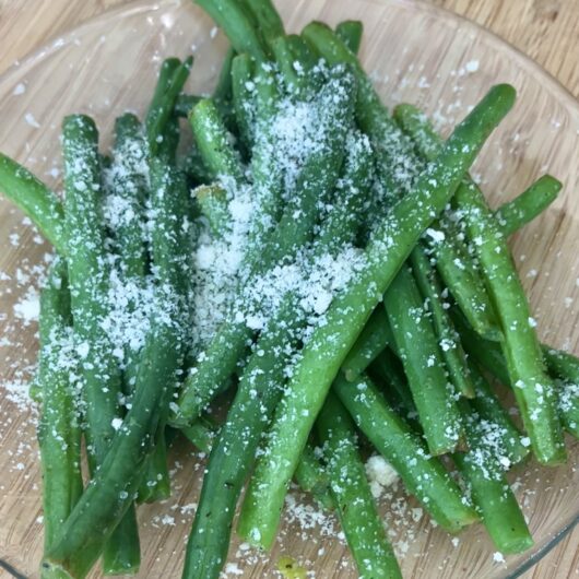 Lemon Parmesan Green Beans