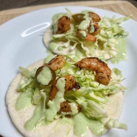 Cilantro Lime Shrimp Tacos