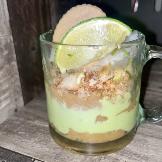 Coconut Key Lime Pie Parfait