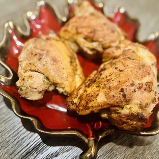 Cajun Chicken Thighs