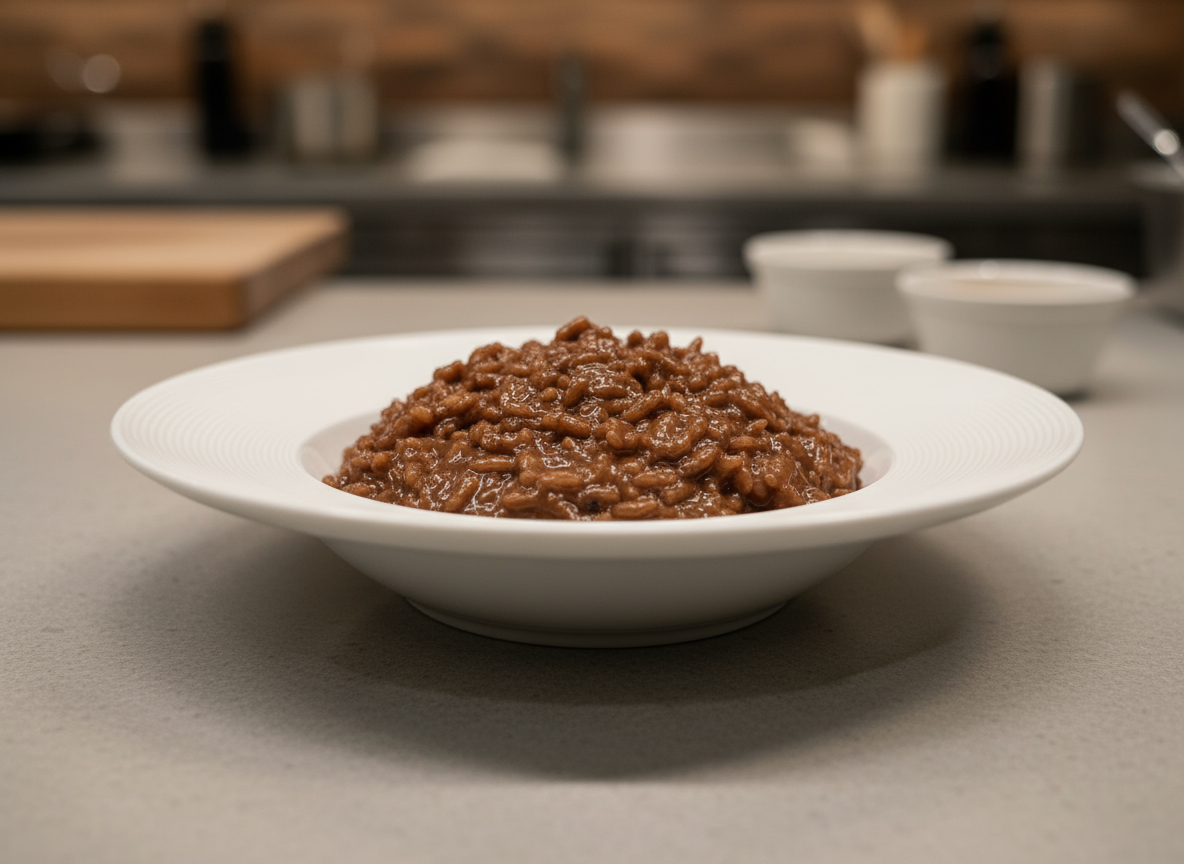 Chocolate Rice Pudding