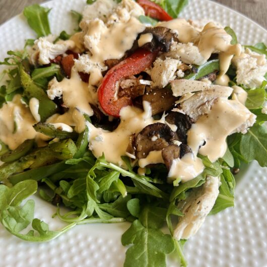 Chicken Fajita Salad